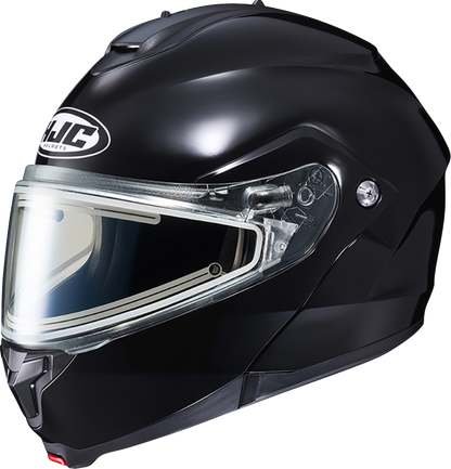 HJC C91 Snow Helmet - Dual Pane - Electric - Solid - Black - 3XL EP25EUS9XBKV