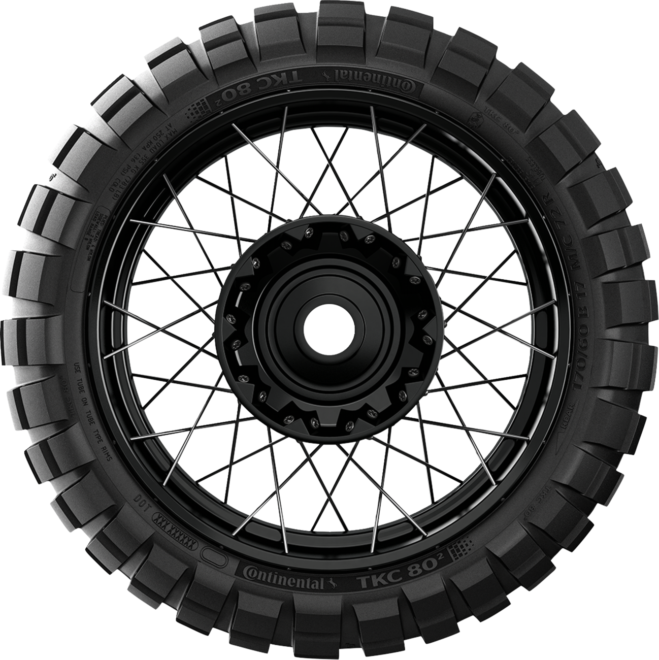 CONTINENTAL Tire - TKC 80² - Front - 100/90-19 - 57R 02405740000