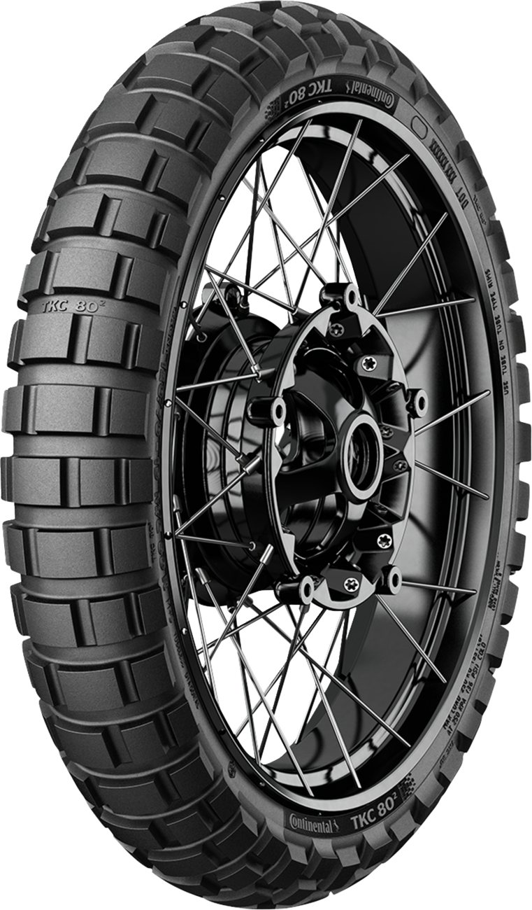 CONTINENTAL Tire - TKC 80² - Front - 110/80B19 - 59R 02405980000