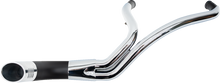 TRASK 2-into-1 Up Yours Exhaust System - Twin Cam - Chrome TM-5740CH