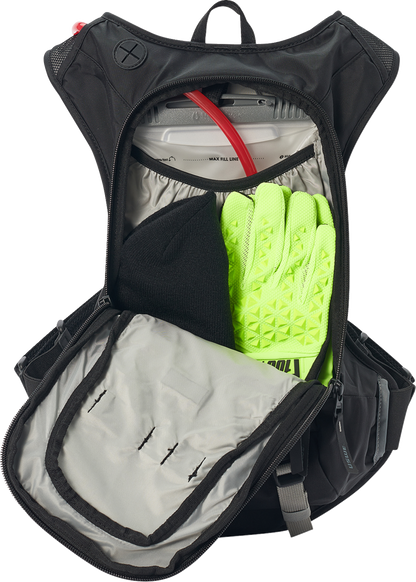 USWE Moto Hydration Pack - 8L - Black/Gray 5208099001