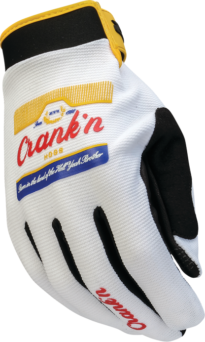 Z1R Z1R Crank'n Moto Gloves - Gold - 3XL 3301-5428