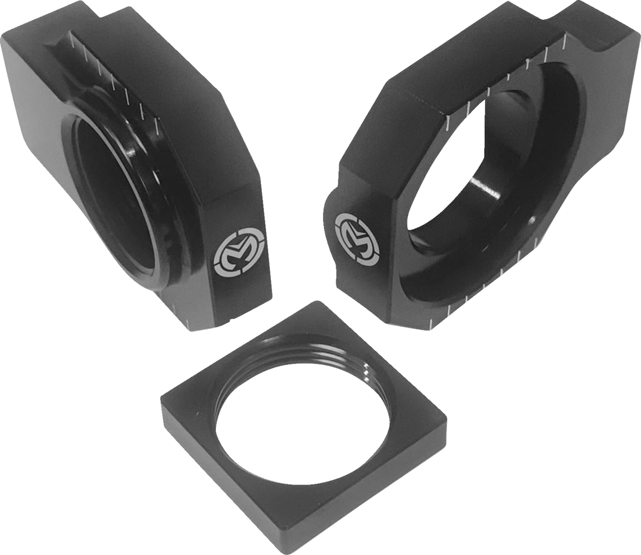 MOOSE OFFROAD Adjuster Kit - Swingarm/Axle Block - Gas Gas/Husqvarna/KTM W16-5603B
