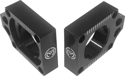 MOOSE OFFROAD Adjuster Kit - Swingarm/Axle Block - Kawasaki W16-2602B