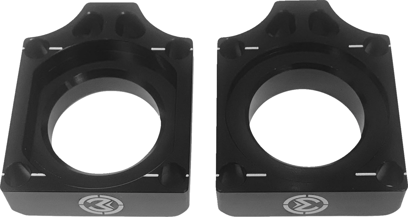 MOOSE OFFROAD Adjuster Kit - Swingarm/Axle Block - Kawasaki W16-2602B