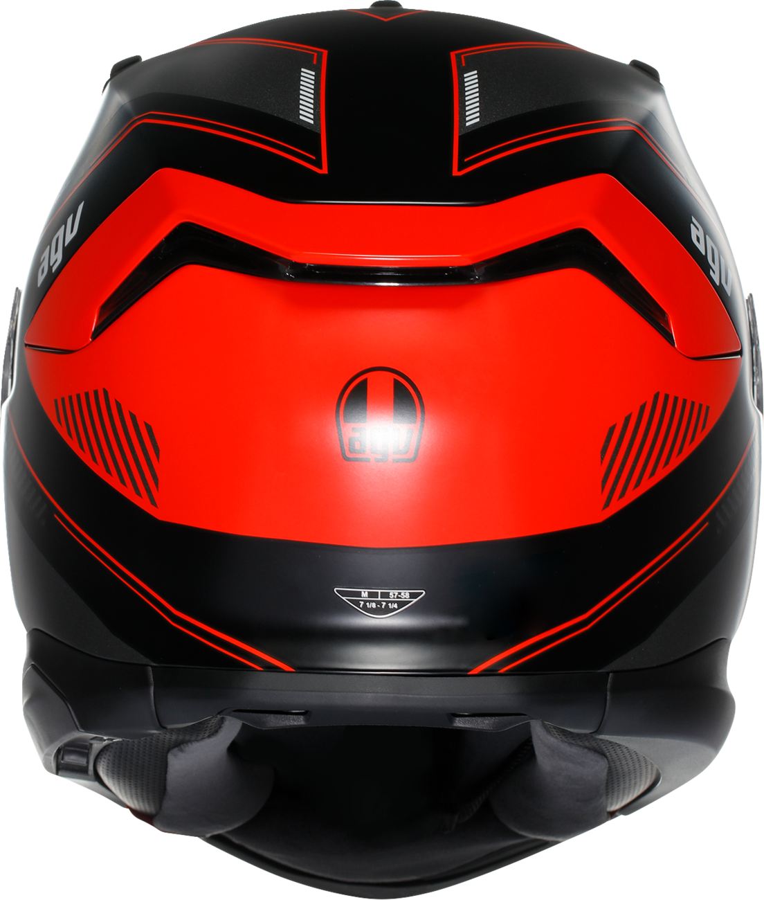 AGV K7 Helmet - Kyber - Matte Black/Red - 2XL 2118399004-008-XXL