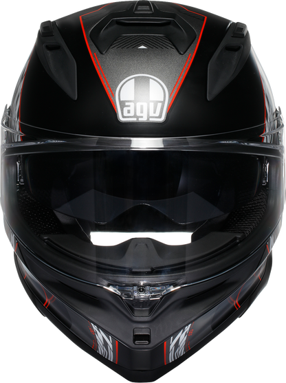 AGV K7 Helmet - Kyber - Matte Black/Red - 2XL 2118399004-008-XXL