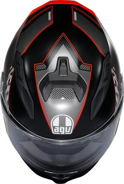 AGV K7 Helmet - Kyber - Matte Black/Red - 2XL 2118399004-008-XXL