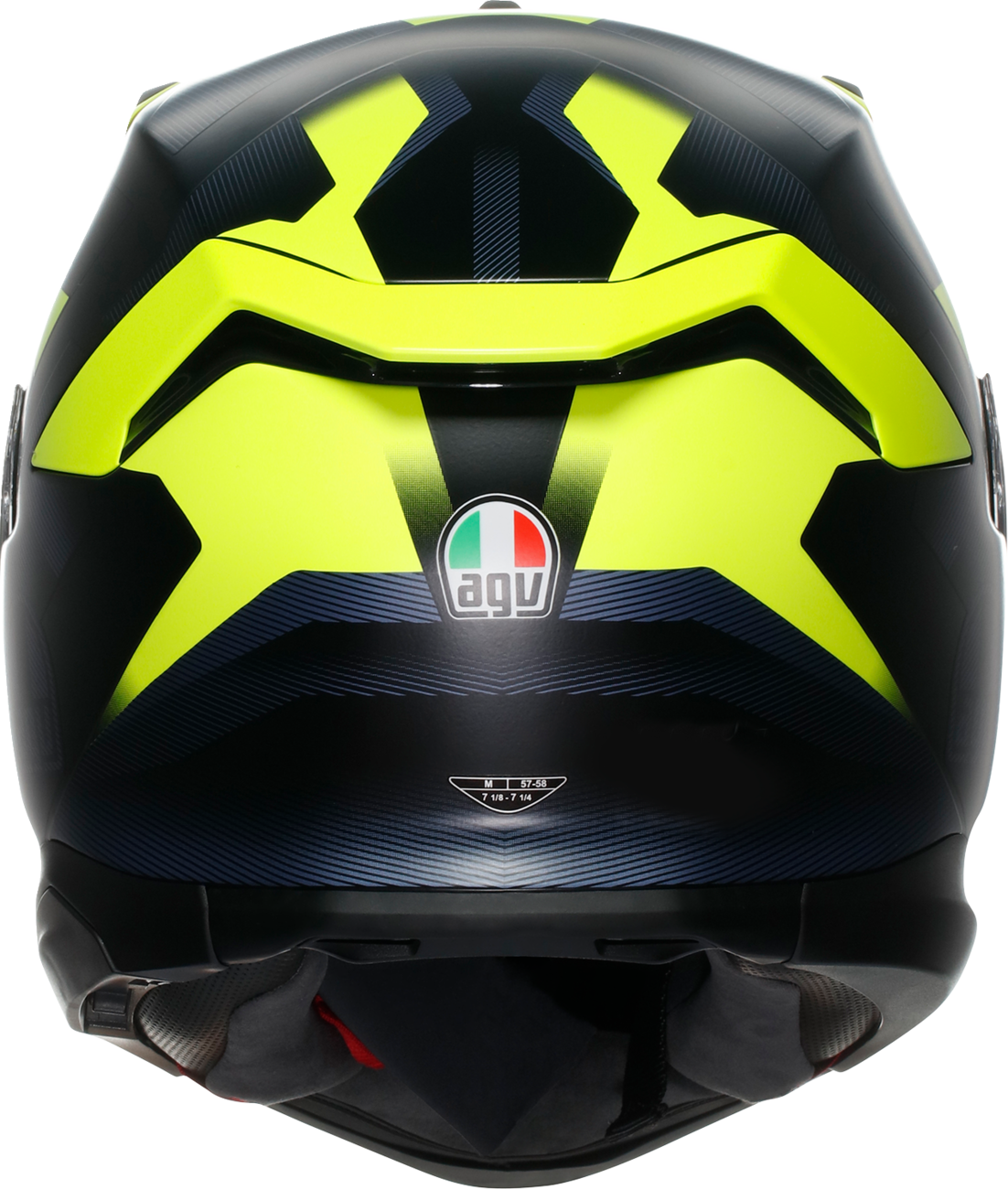AGV K7 Helmet - Glimpse - Matte Black/Yellow Fluo - Medium 2118399004-006-M