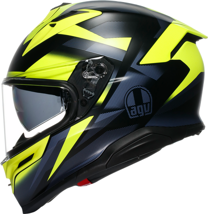 AGV K7 Helmet - Glimpse - Matte Black/Yellow Fluo - XL 2118399004-006-XL