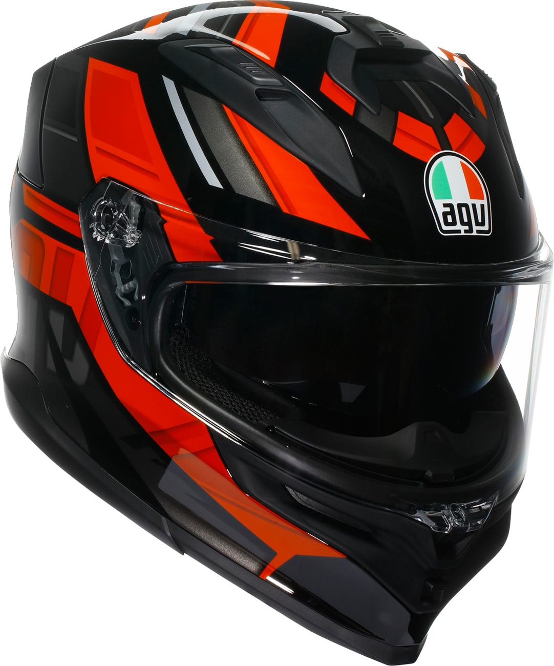 AGV K7 Helmet - Taurax - Black/Red - Medium 2118399004-009-M