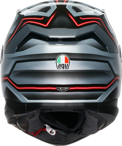 AGV K7 Helmet - Jaeger - Black/Silver - Medium 2118399004-005-M