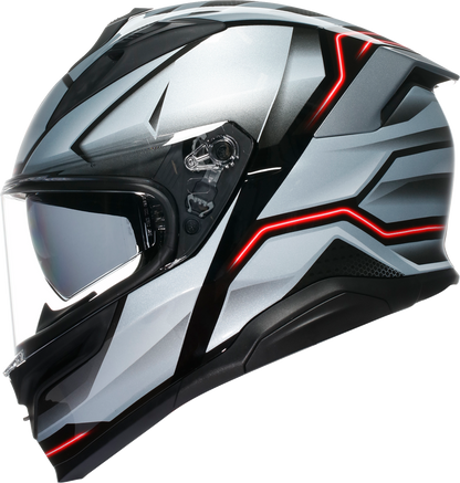 AGV K7 Helmet - Jaeger - Black/Silver - Medium 2118399004-005-M
