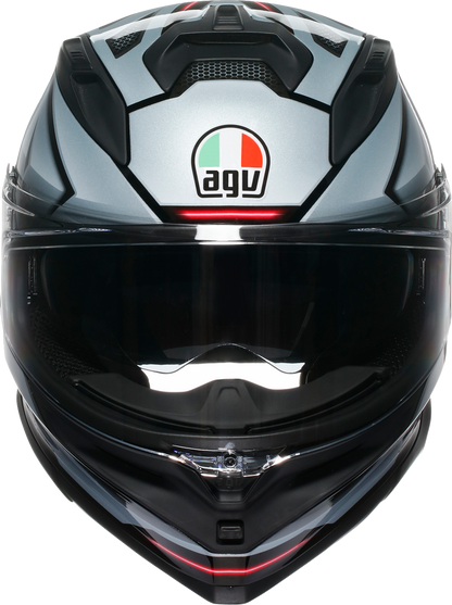 AGV K7 Helmet - Jaeger - Black/Silver - Large 2118399004-005-L
