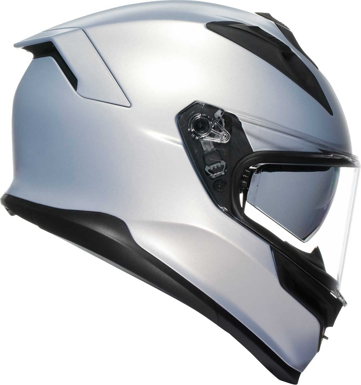 AGV K7 Helmet - Mono - Matte Prisma Silver - Large 2118399004-003-L