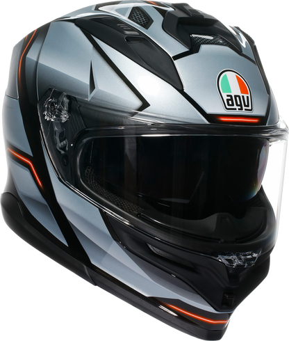 AGV K7 Helmet - Jaeger - Black/Silver - Small 2118399004-005-S
