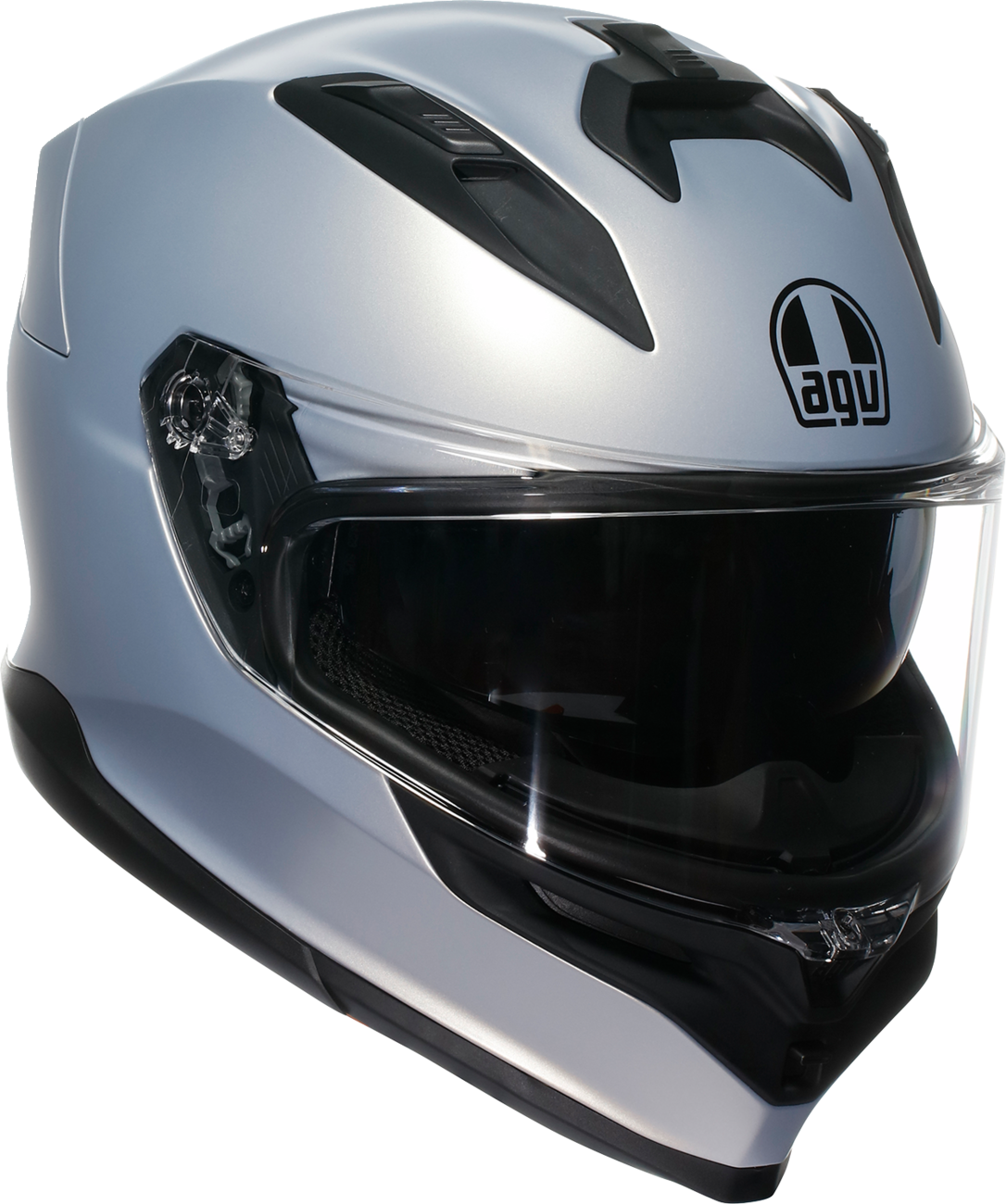 AGV K7 Helmet - Mono - Matte Prisma Silver - Medium 2118399004-003-M