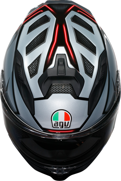 AGV K7 Helmet - Jaeger - Black/Silver - Small 2118399004-005-S