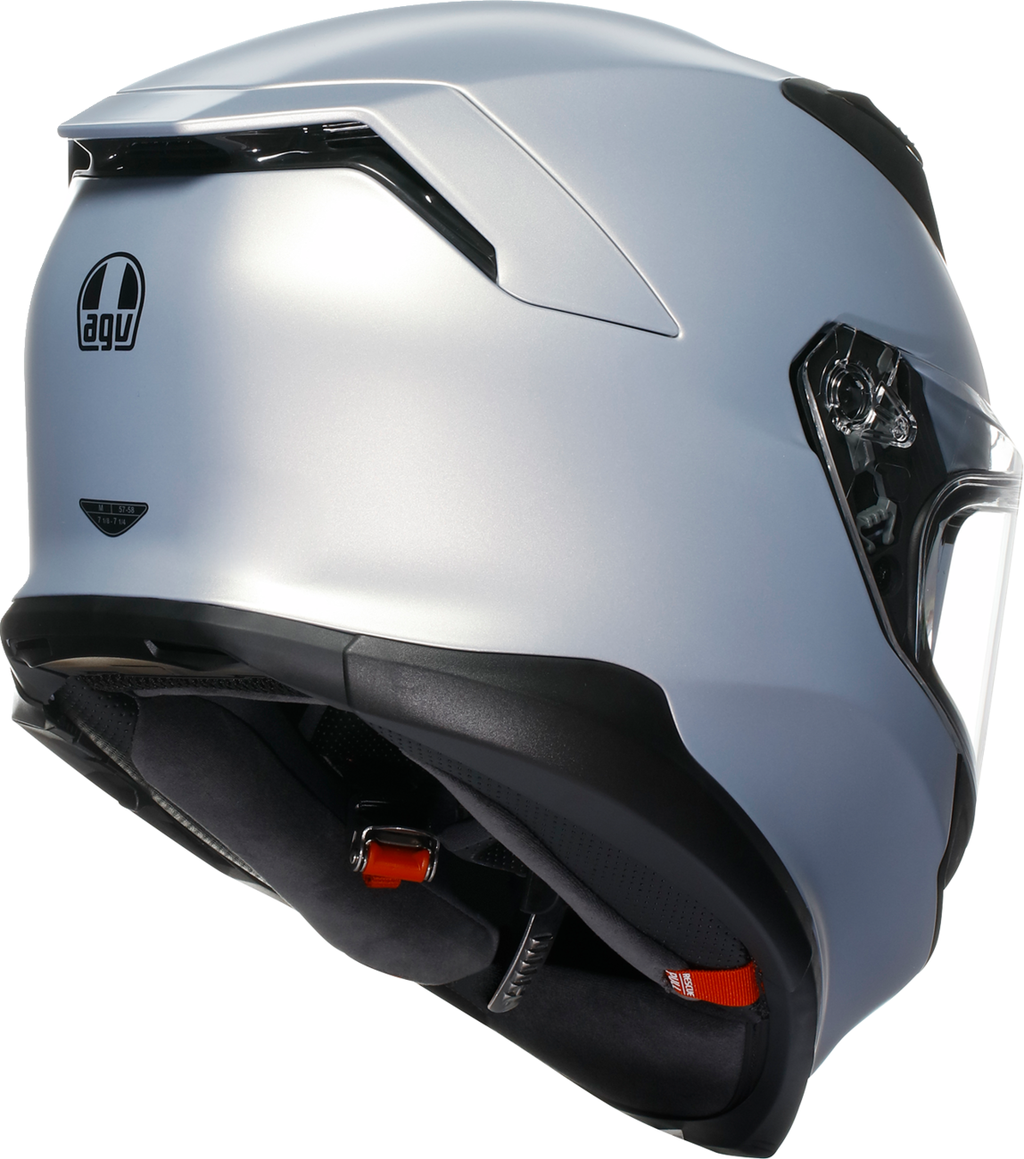AGV K7 Helmet - Mono - Matte Prisma Silver - 2XL 2118399004-003-XXL