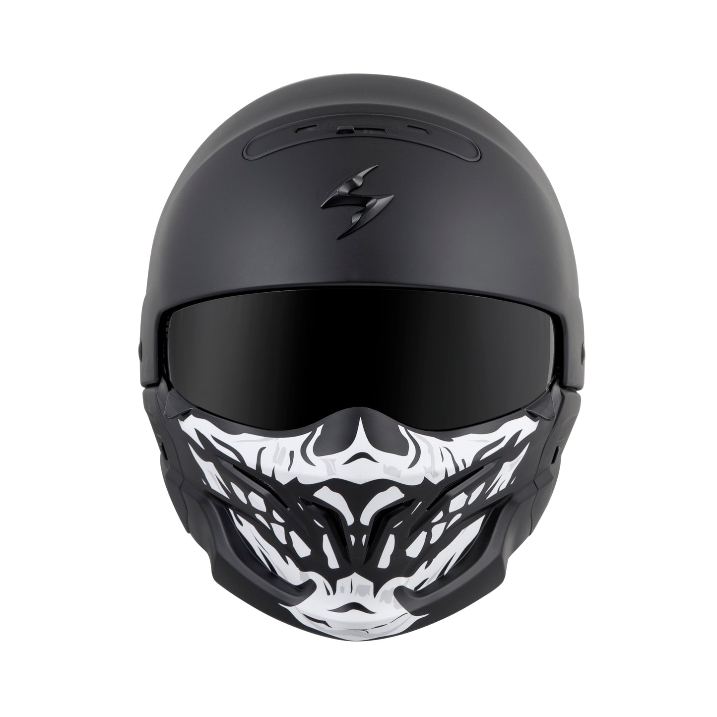 Covert Face Mask Skull Black/White