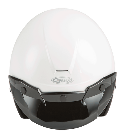 Of 2 Open Face Helmet White 2x
