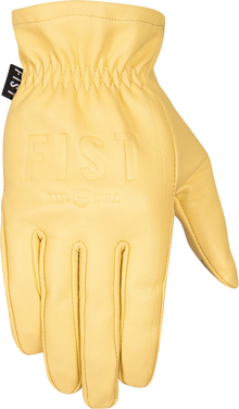 FIST HANDWEAR The Rig Road Leather Gloves - Yellow - Small F-GR-01325-S