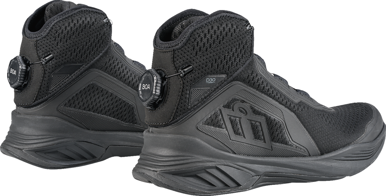 ICON Hooligan AF Boots - Black - US 9 3403-1460