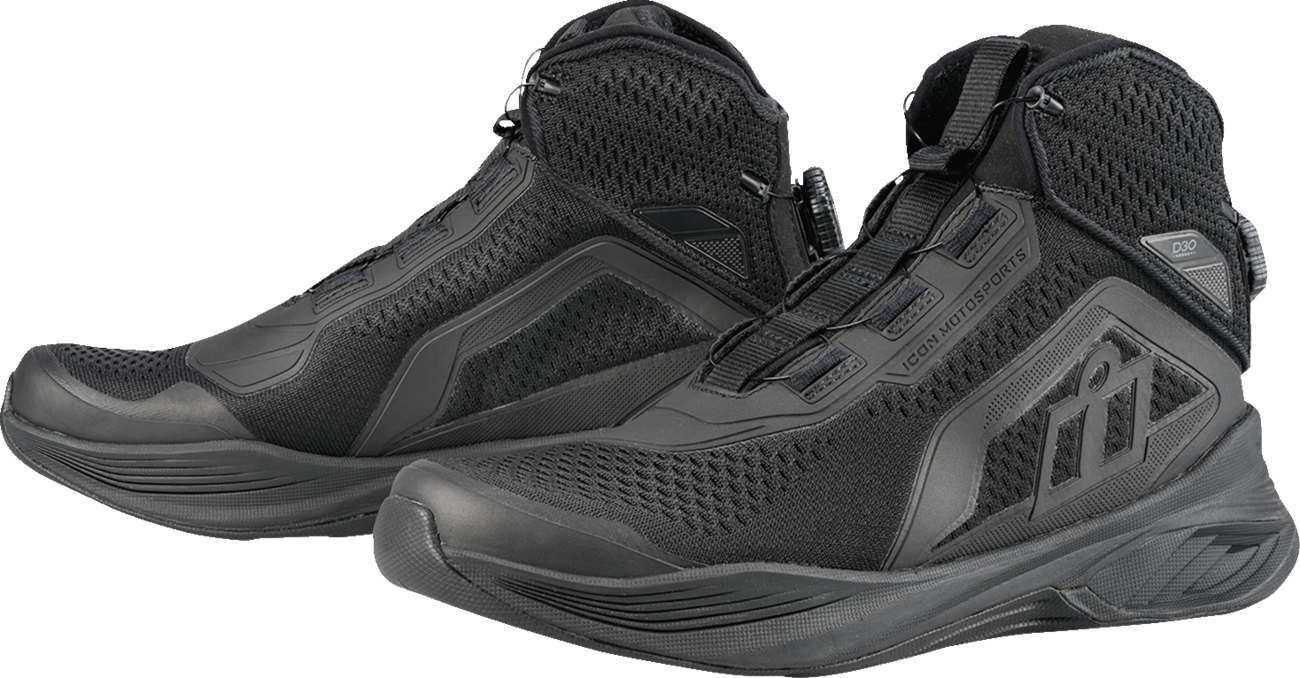 ICON Hooligan AF Boots - Black - US 12 3403-1466