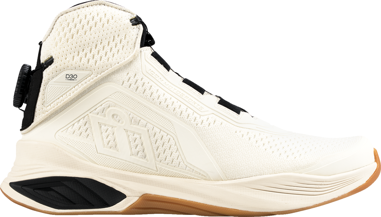 ICON Hooligan AF Boots - White - US 10.5 3403-1435
