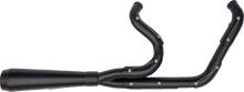 TRASK 2-into-1 Assault Exhaust System - Full Black on Black TM-5000BKBK
