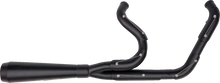 TRASK 2-into-1 Assault Exhaust System - Full Black on Black TM-5040BKBK