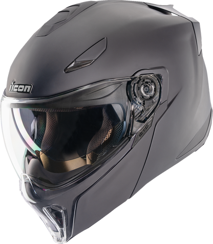 ICON Threshold™ Modular Helmet - Solid - Matte Black - Medium 0100-2693