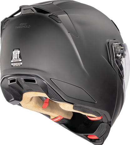 ICON Threshold™ Modular Helmet - Solid - Matte Black - Medium 0100-2693