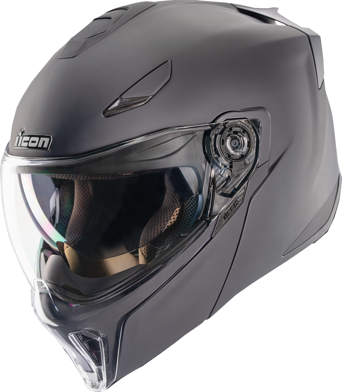 ICON Threshold™ Modular Helmet - Solid - Matte Black - XL 0100-2695