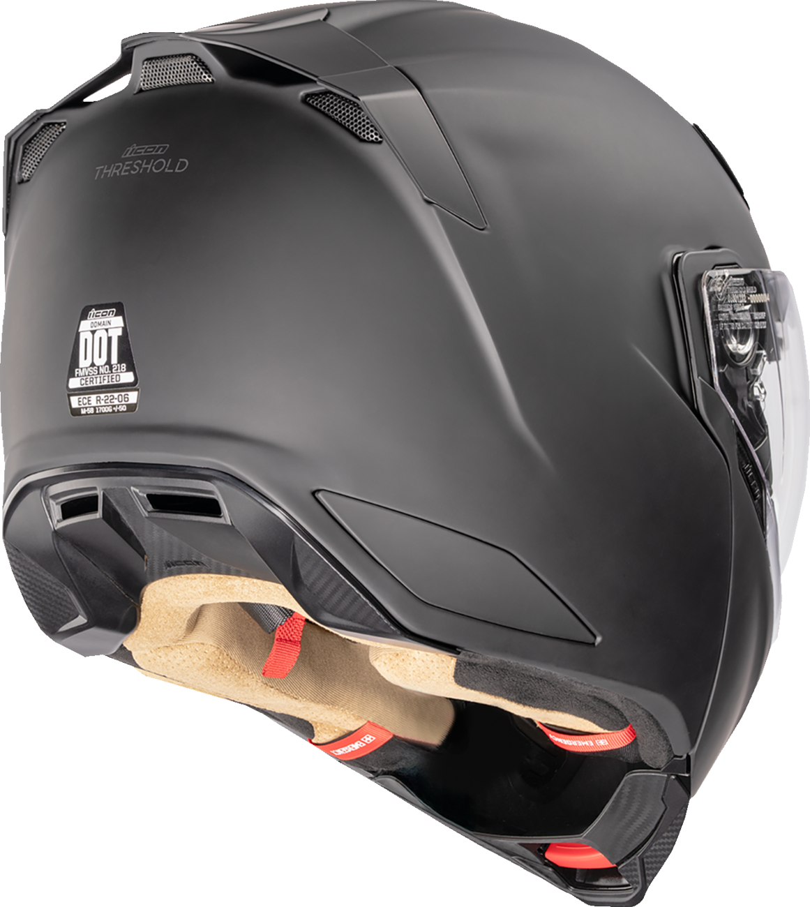 ICON Threshold™ Modular Helmet - Solid - Matte Black - XL 0100-2695