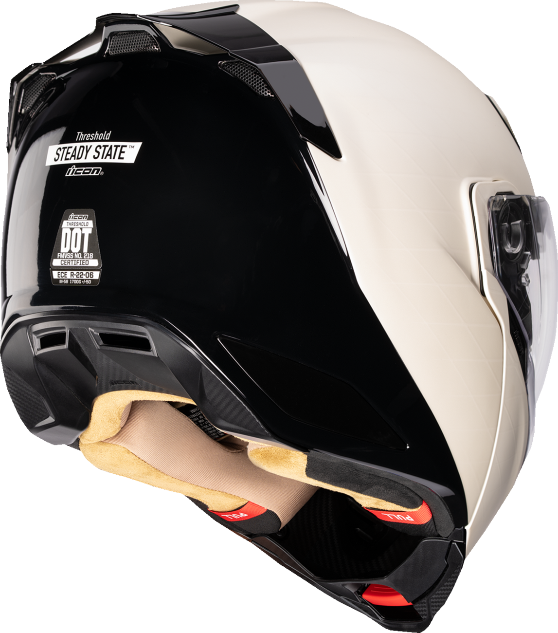 ICON Threshold™ Modular Helmet - Steady State - White - Medium 0100-2700