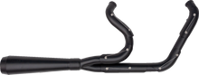 TRASK 2-into-1 Assault Exhaust System - Full Black on Black TM-5060BKBK