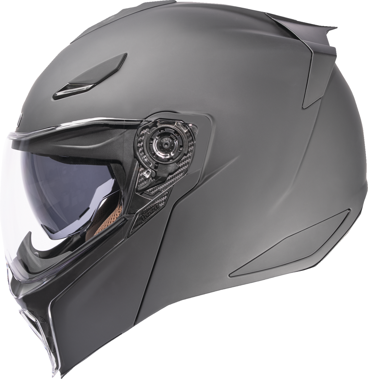 ICON Threshold™ Modular Helmet - Solid - Matte Black - Small 0100-2706