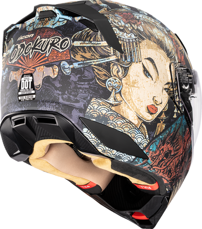 ICON Threshold™ Modular Helmet - Odokuro - Black - 3XL 0100-2720