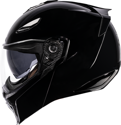 ICON Threshold™ Modular Helmet - Solid - Gloss Black - Small 0100-2812