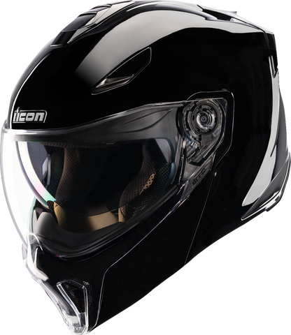 ICON Threshold™ Modular Helmet - Solid - Gloss Black - 2XL 0100-2816