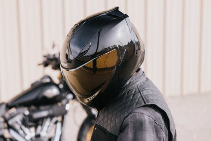 ICON Threshold™ Modular Helmet - Solid - Gloss Black - 2XL 0100-2816