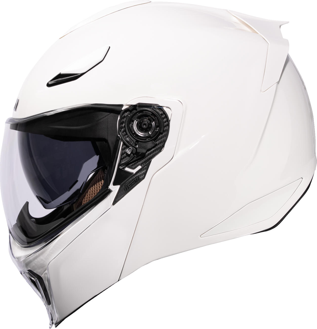 ICON Threshold™ Modular Helmet - Solid - Gloss White - Small 0100-2819