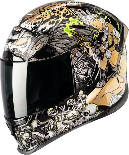 ICON Airframe Pro™ Helmet - Aztec Nine - Gold - 2XL 0101-19171