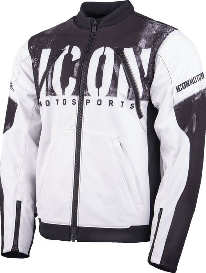 ICON Merc3 Anomaly™ Jacket - White - 3XL 2820-7928