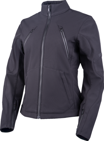 ICON Women's Merc3™ Jacket - Black - Large 2822-1913