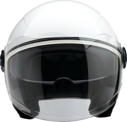 Z1R Scuzzi Helmet - Solid - White - Medium 0104-3601