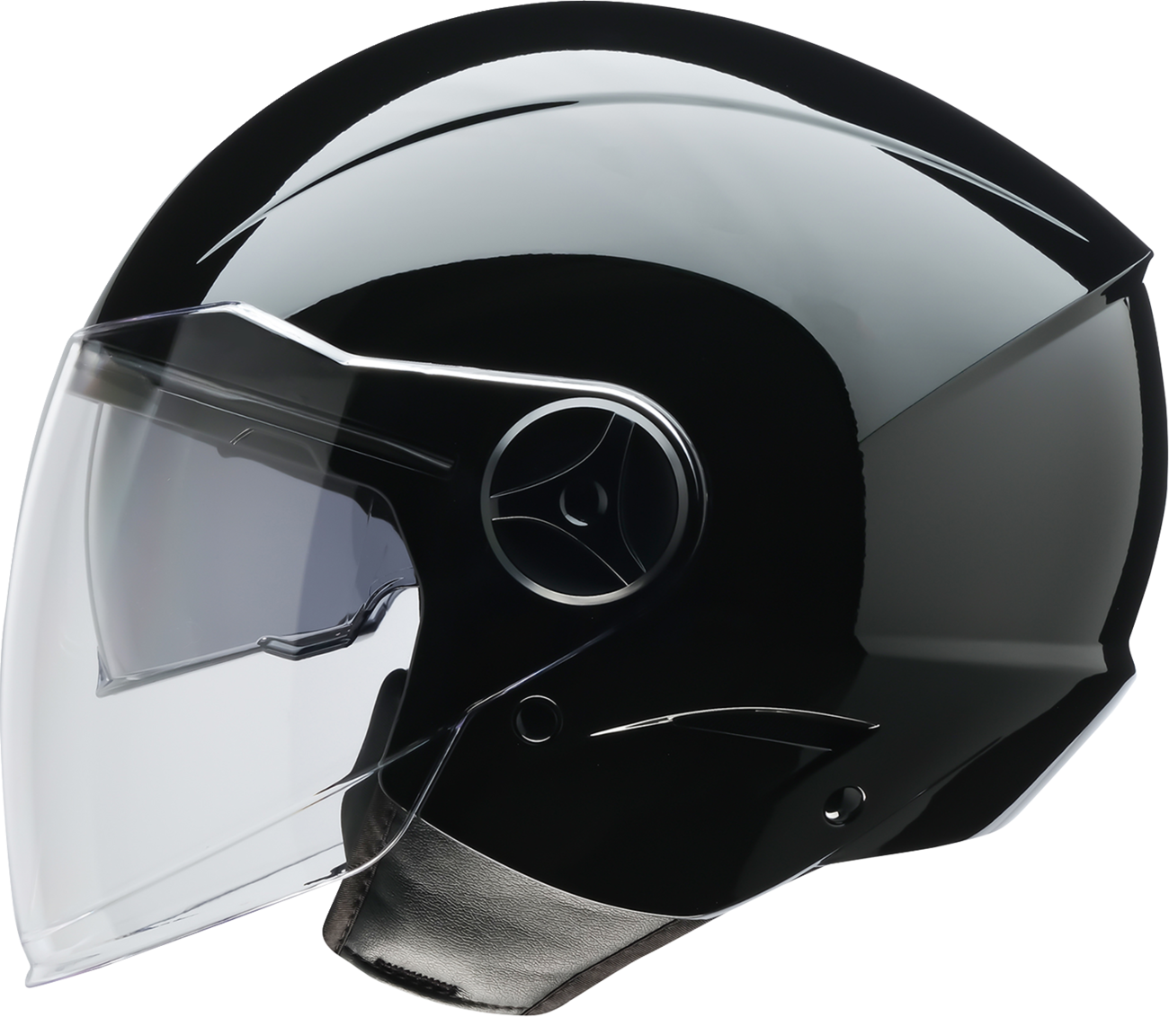 Z1R Scuzzi Helmet - Solid - Black - Medium 0104-3595