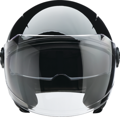 Z1R Scuzzi Helmet - Solid - Black - Medium 0104-3595