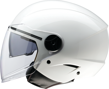 Z1R Scuzzi Helmet - Solid - White - Large 0104-3602